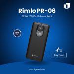Rimlo 22.5W 20000mAh Power Bank (PR-06)