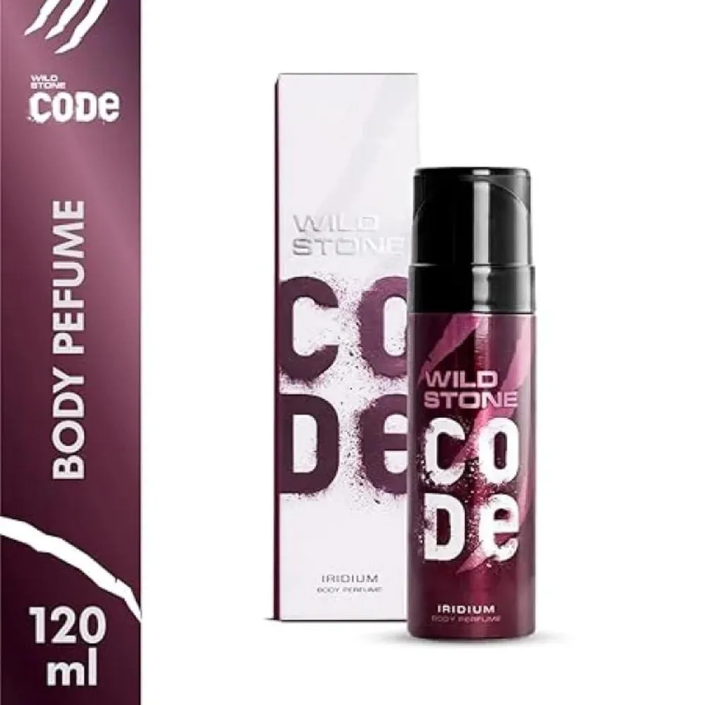 CODE Iridium Body Perfume 120ml - Image 3