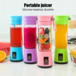 Mini Portable Electric Fruit Juicer Smoothie Maker Blender Machine (380ml)