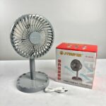 JYSUPER Rechargeable Multicolor Portable Mini Table Fan - JY-2218